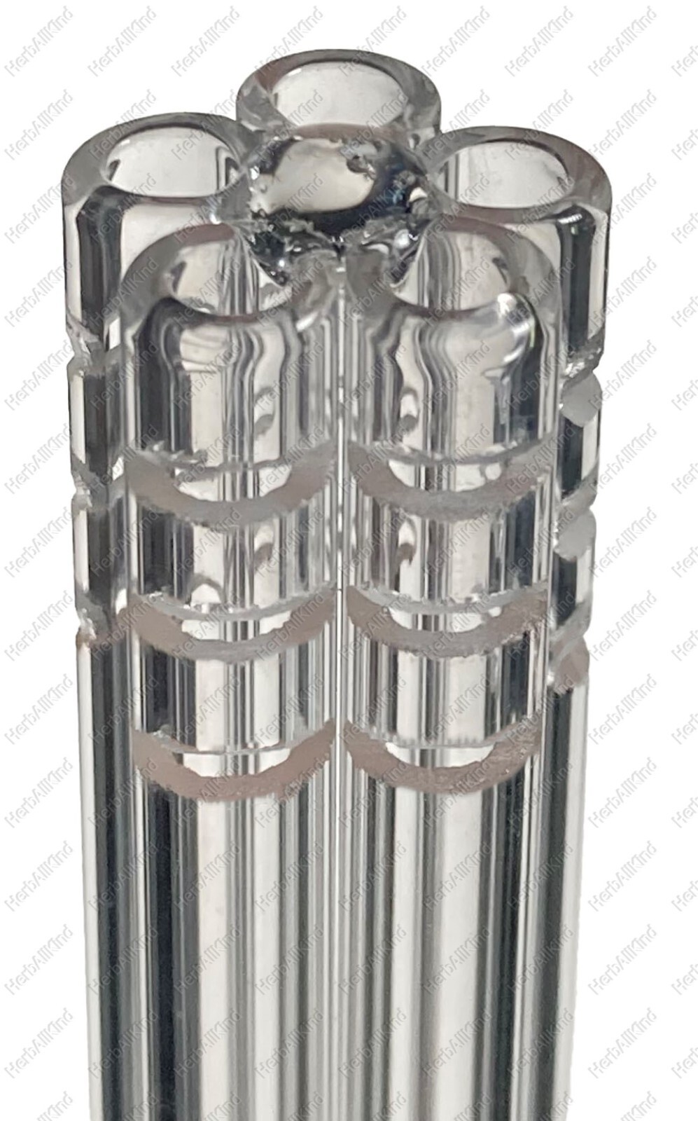 3″ 3.5″ 4″ 4.5″ 19mm / 18mm to 14mm Glass Downstem 5-Arm Tree Barrel Tube 15-Cut