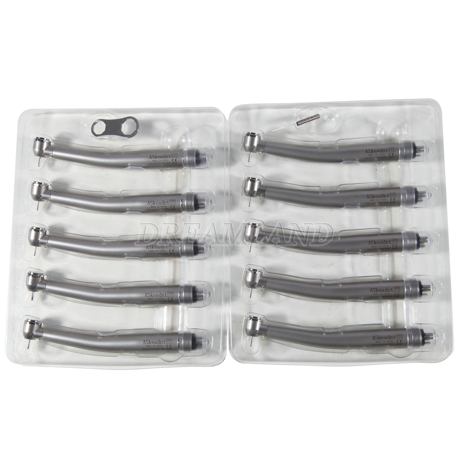 50 Dental Diamond Burs Tooth Drills Ball Round for High speed Handpiece Turbine