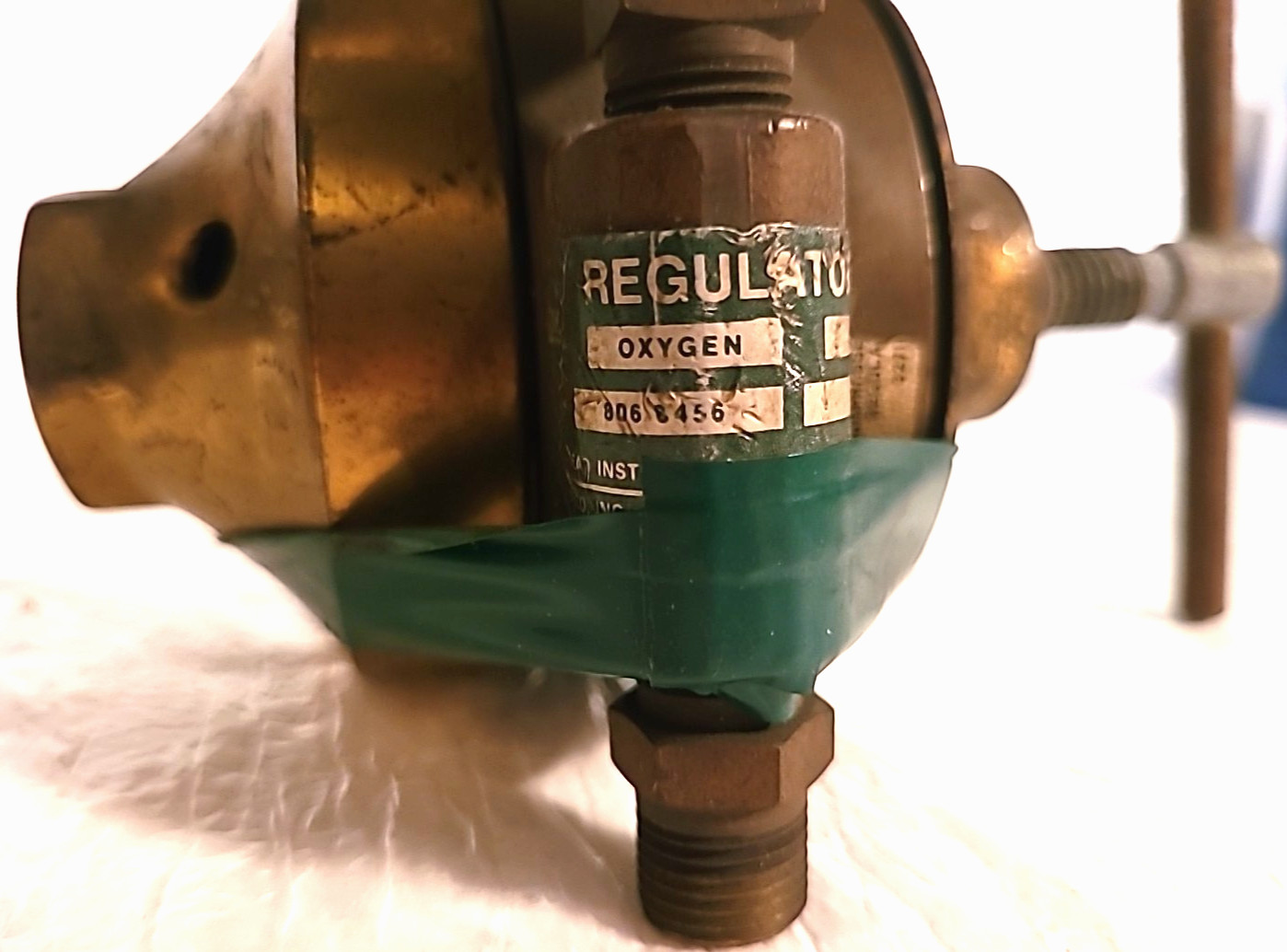 Airco 0806-8456 Oxygen Regulator 200 Psi 540 Rebuilt