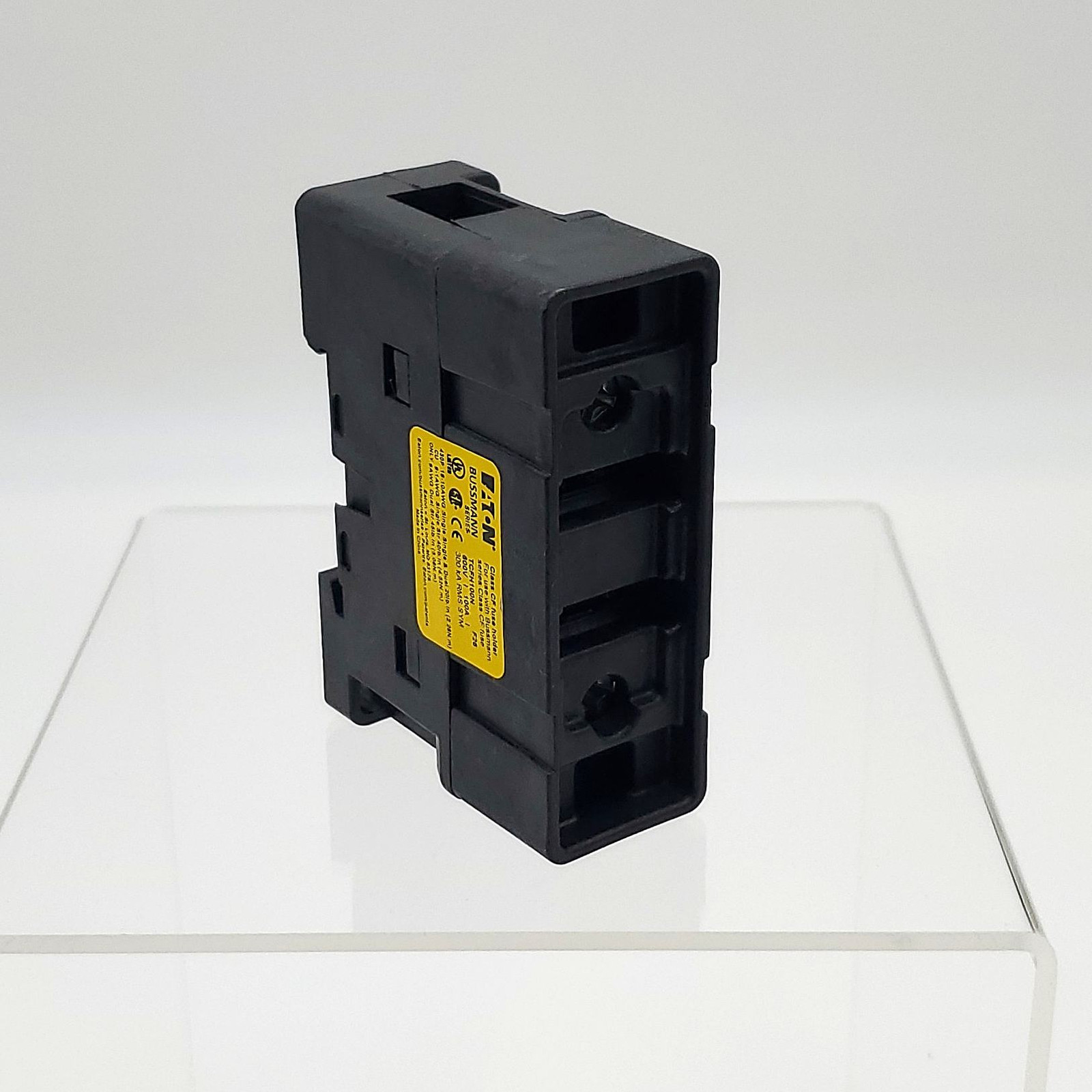 Bussmann TCFH100N Fuse Block 1 Pole 61 to 100A 600V Box Lug Non Indicating