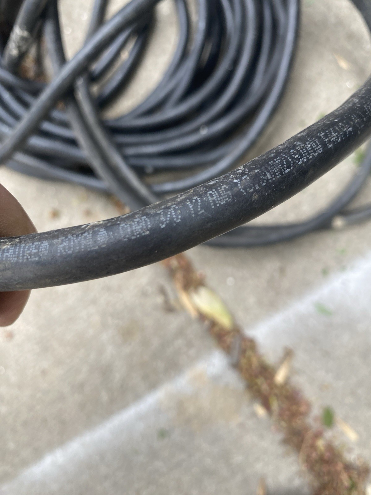 Job-site work temp work light, GARVIN (now a Southwire) temporary LED STRING
