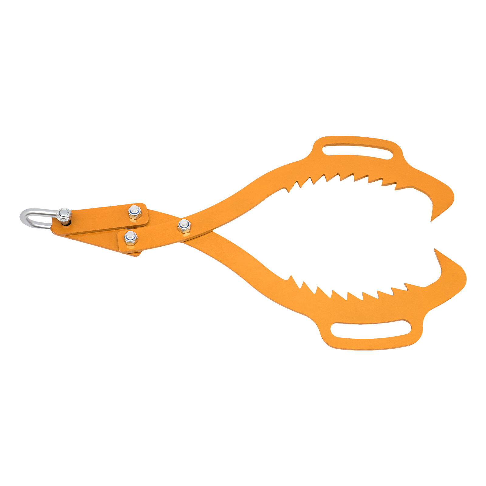 25 in Claw Hook Log Lifting Tongs Heavy Duty Grapple Timber Claw 1000kg/2200lbs