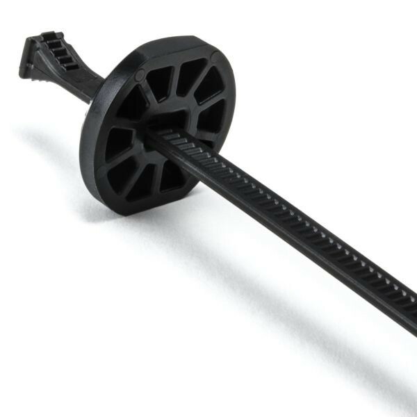 Button Head Cble Tie 15in L 4.3in Max Bun. Dia 105lb 132-00032 Blck (50 pack)