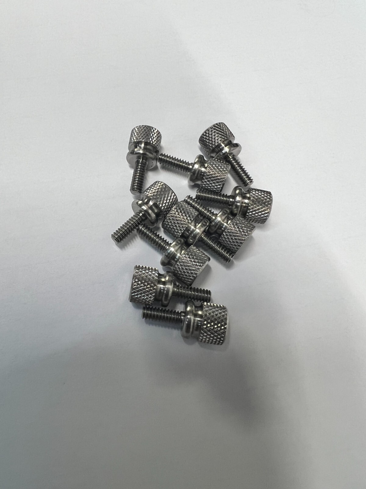 Knurled Thumb Screw Stainless Steel 4-40 Thread 5/16 length – 10 Pieces – 7100