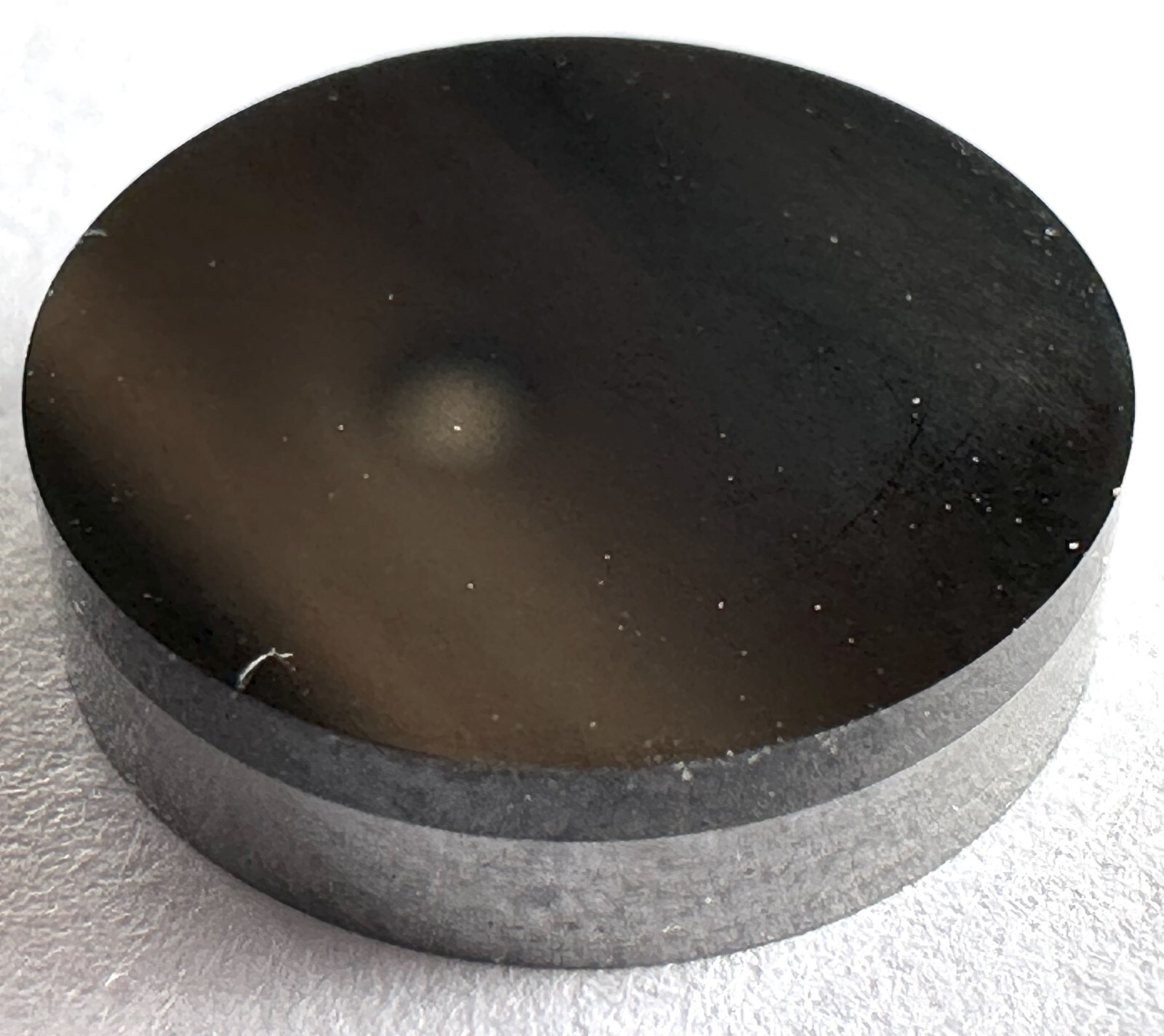 PCD Insert, 1/2″ Round, 1/8″ Thick, Single Sided, Edge Honed