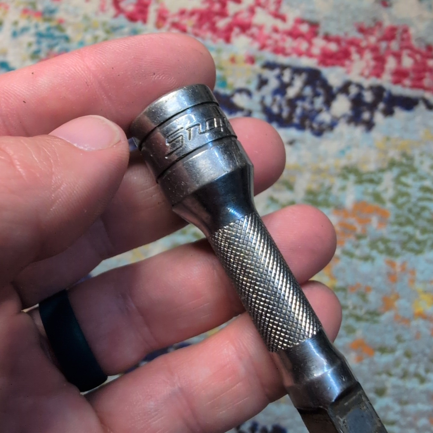 Snap On fxk3 3/8 drive 3″ knurled friction ball extension