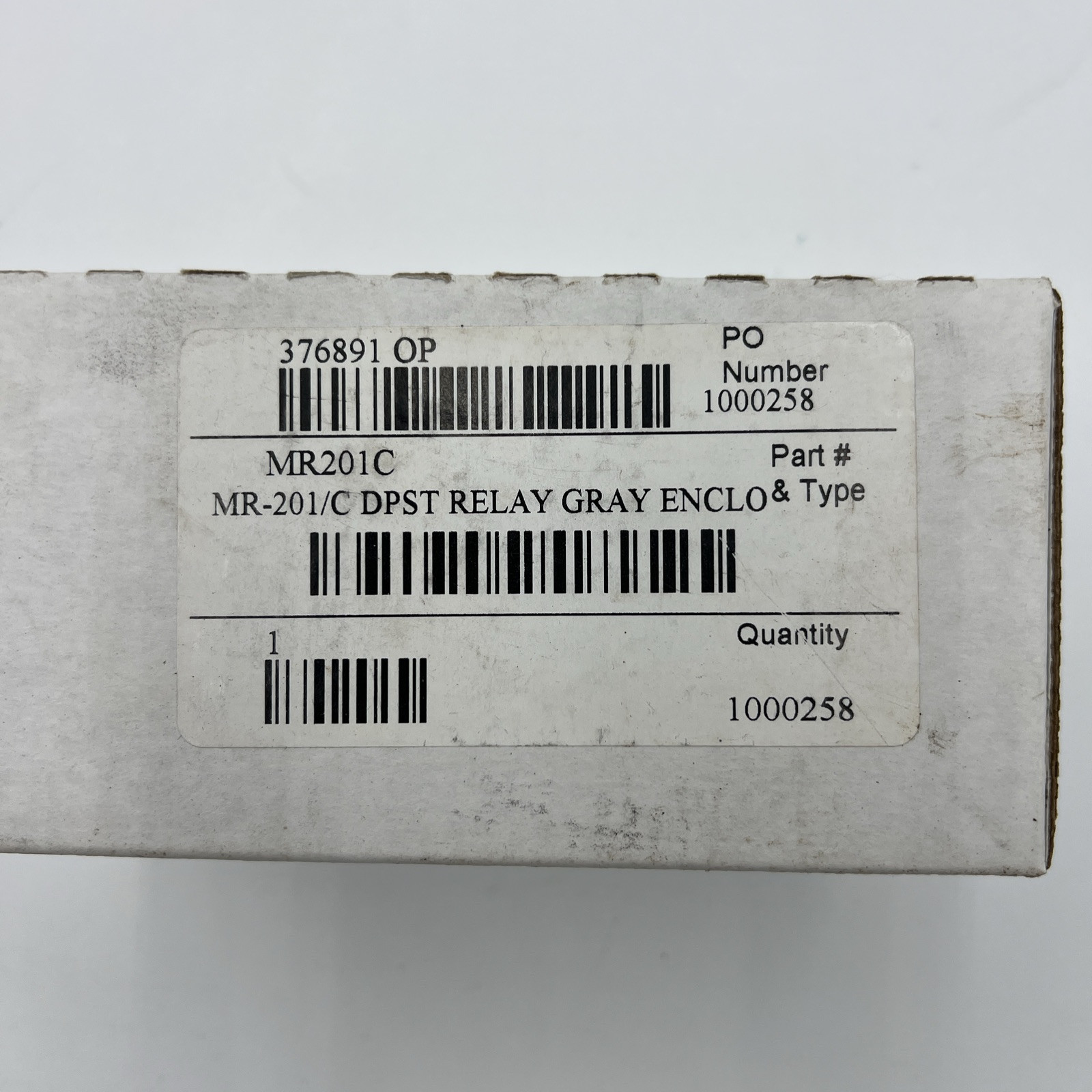 POTTER NOHMI Multi Voltage Control Relay #1000258