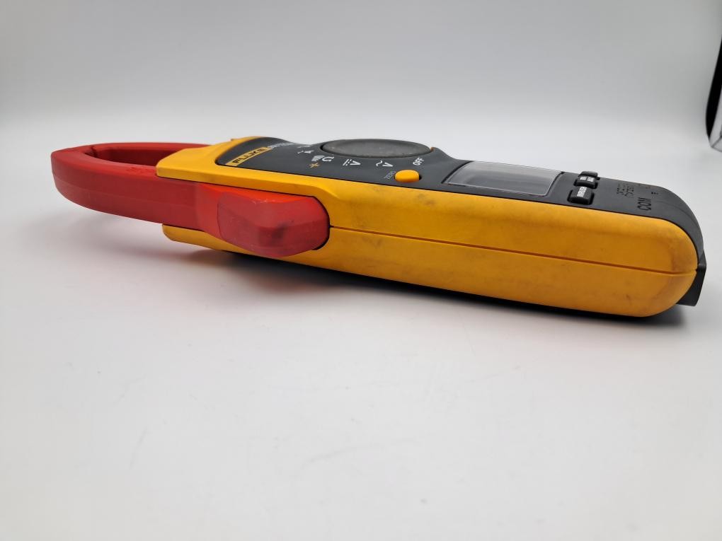 Fluke 374 True RMS AC/DC Clamp Meter (CAT IV 600v CAT III 1000v) w/ Case & Leads