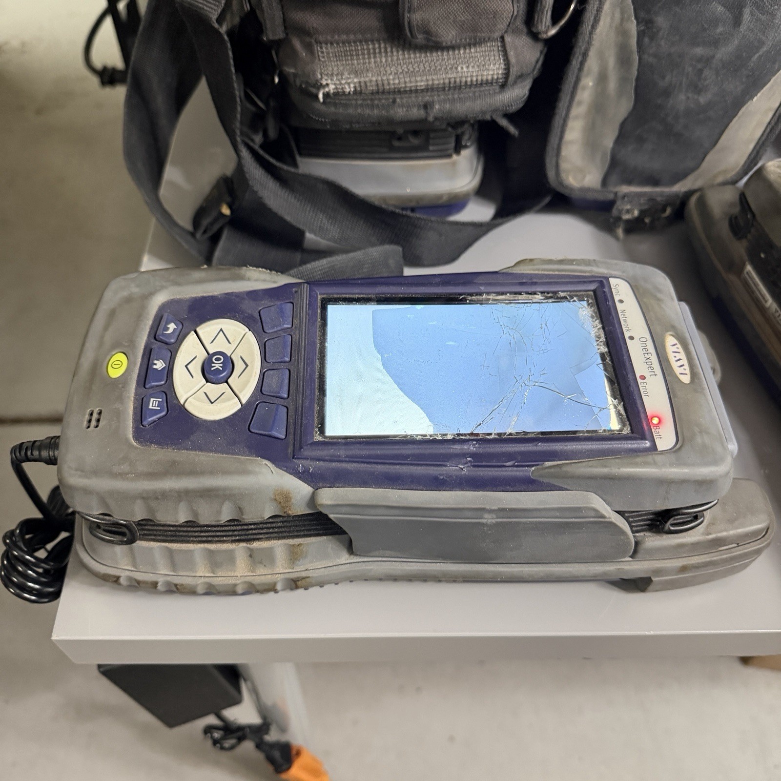 Viavi JDSU ONX-620 DOCSIS 3.1 CATV Cable Meter Tester READ DAMAGED Screen