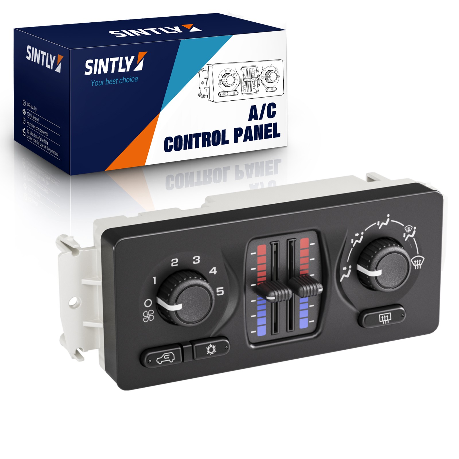 SINTLY AC Heater Climate Control Module For Chevy Silverado 1500 GMC 599-210XD