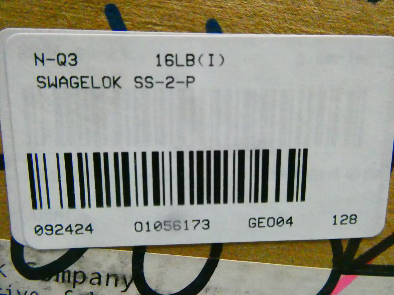 Box Of 500 Swagelok SS-2-P Stainless Pipe Plug 1/8in Npt