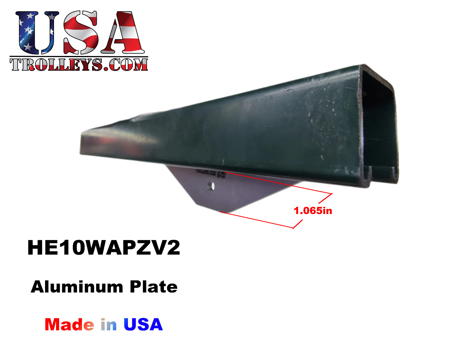 1-5/8 10 Wheel Heavy Duty Metal Frame Strut Channel Trolley -Uni/Super-Strut USA