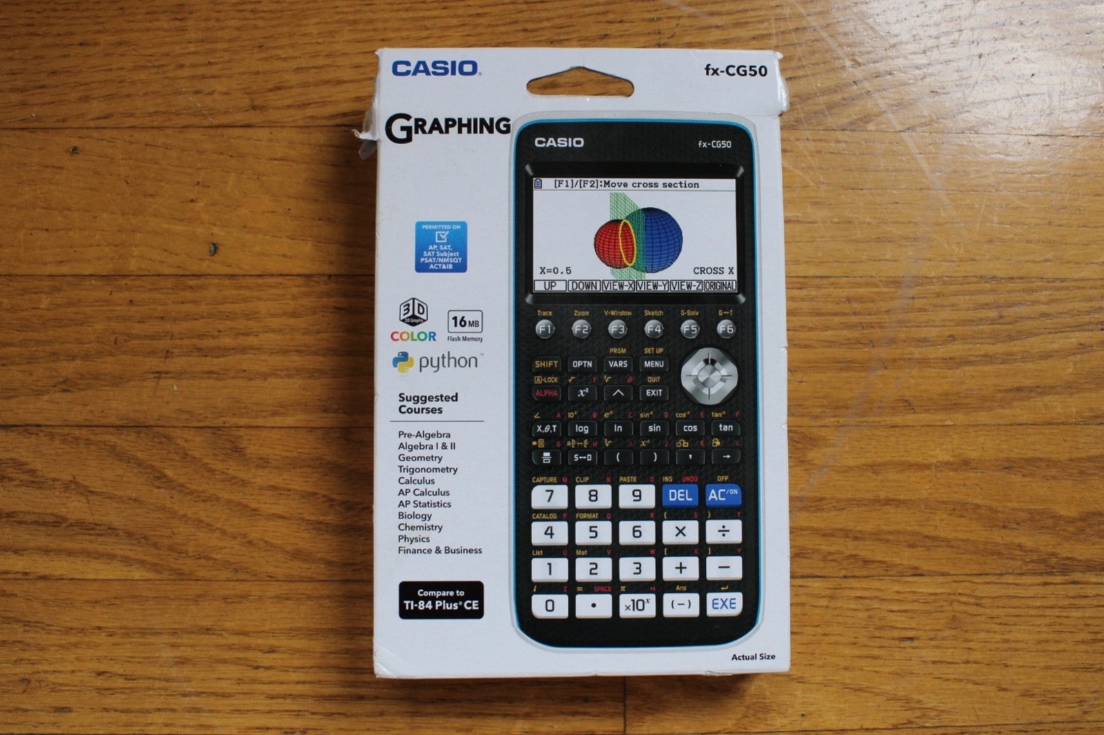CASIO FX-CG50 Graphing Calculator New Open Box