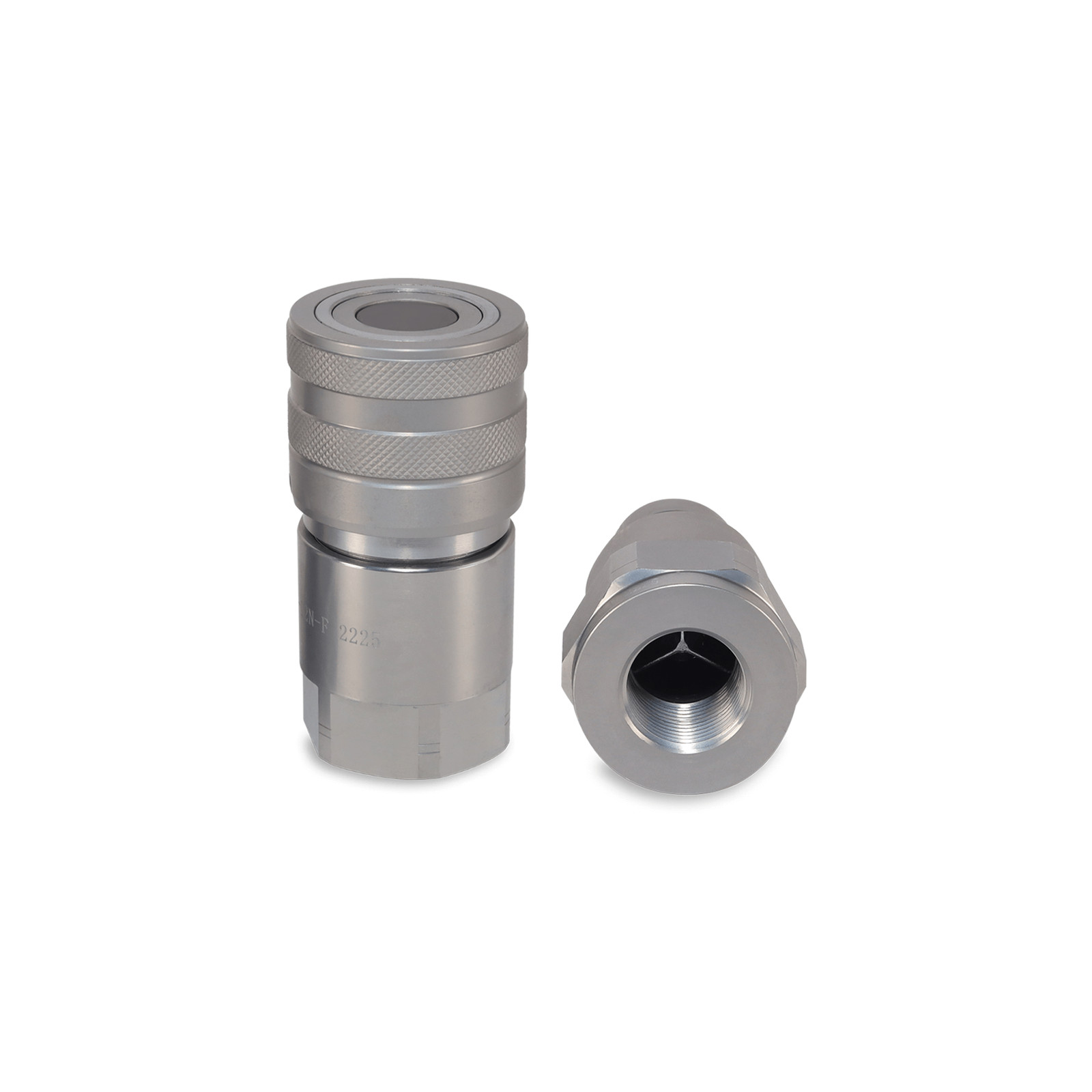 3/4″ Flat Face Hydraulic Quick Couplers Set – 3/4″ NPT Thread