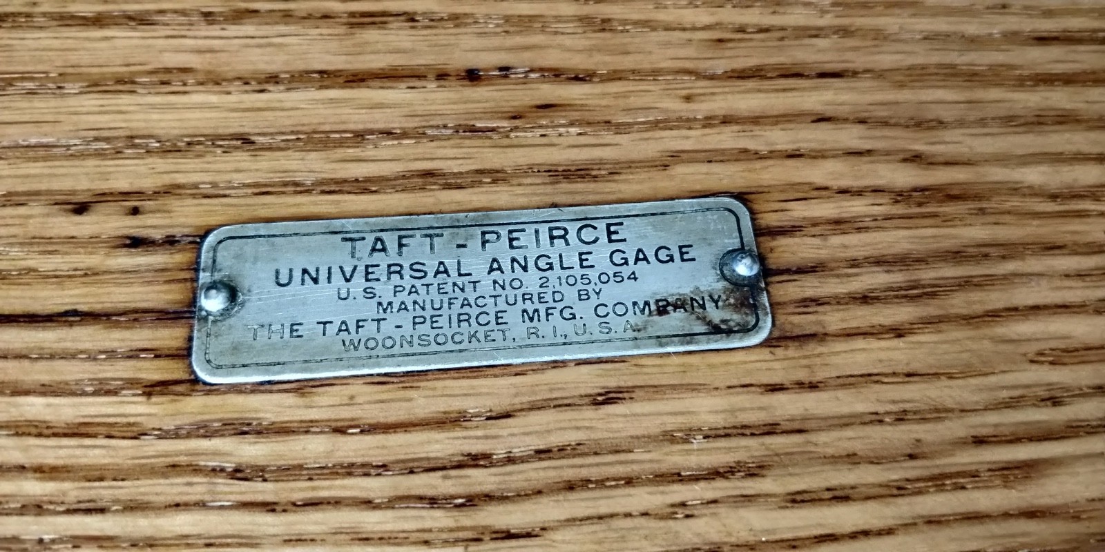 Taft Peirce Universal Angle Gage Set Vintage set complete machinist tool
