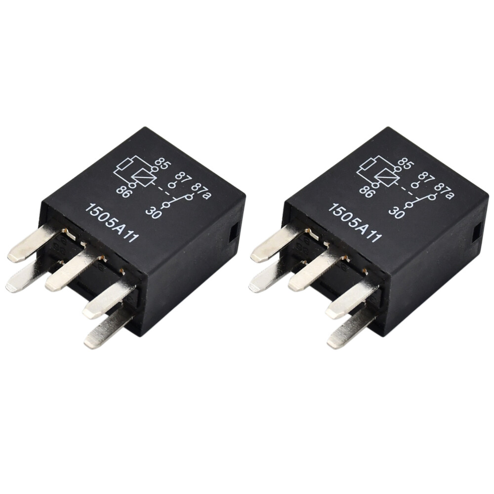 Automotive Relay x 2 for Omron G8V-RH-1C7T-R-DC12 301-1C-C-R1-U01-12VDC