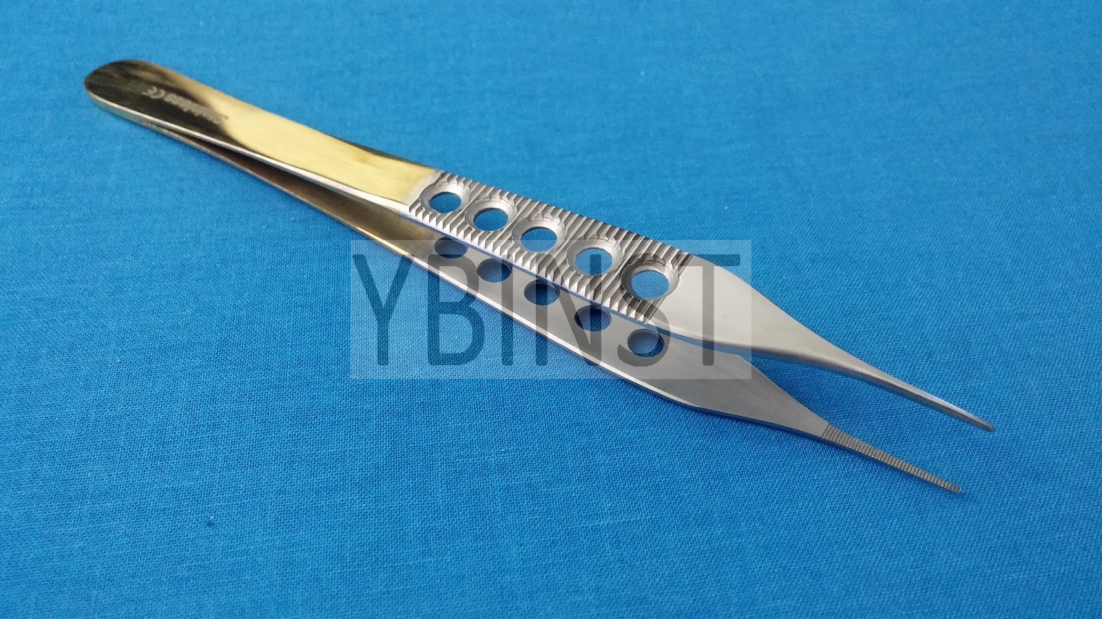 3 PCS ADSON DRESSING +BROWN+TISSUE PLASTIC SURGERY FORCEPS 6″ GOLD HANDLE