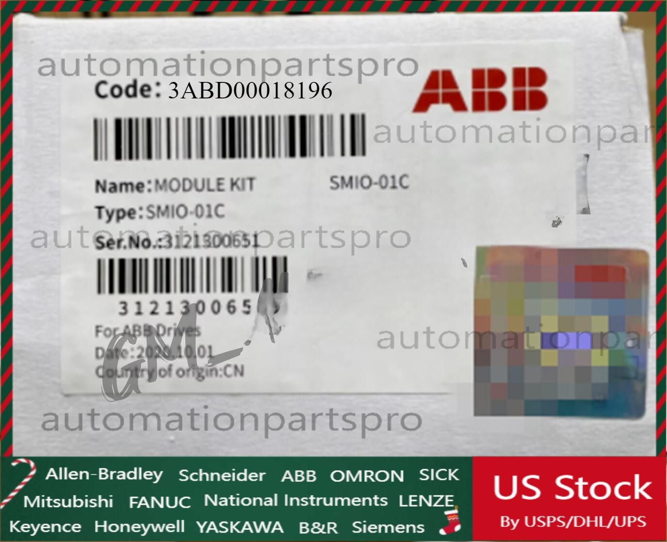 SMIO-01C ABB inverter IO CPU ACS550 control board interface board No Keypad