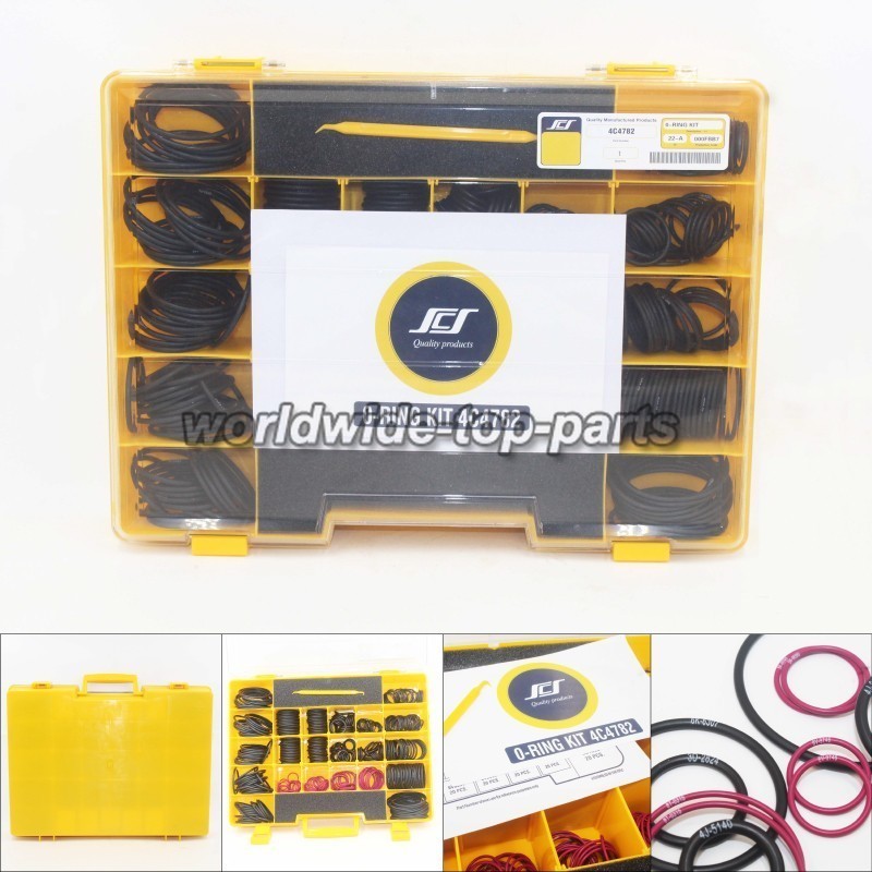 4C-4782 4C4782 580pcs O-RING Kit Box Nitrile For Caterpillar Equipment Excavator