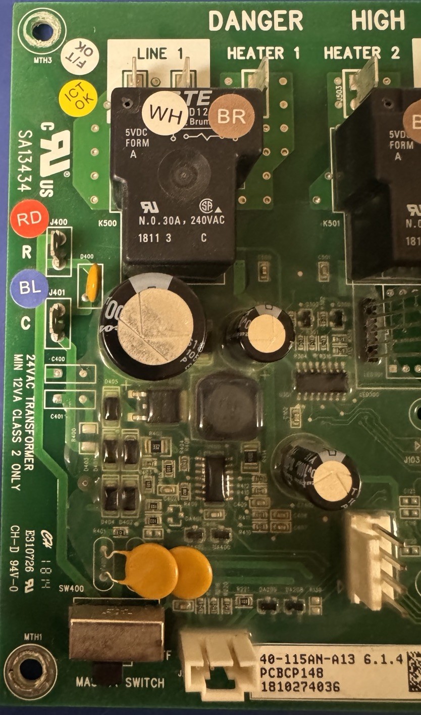 Amana PTAC Control Circuit Board PCBCP148 40-115AN-A13 PWB-1274A1-0000 . Tested