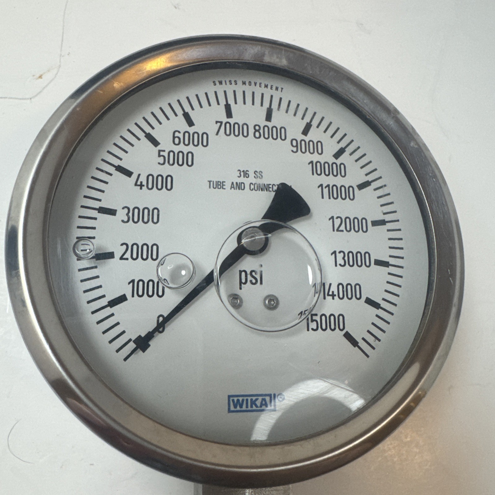 Autoclave Engineers 30VM9072-WO High Pressure Needle Valve MWP 30,000 PSI @ RT