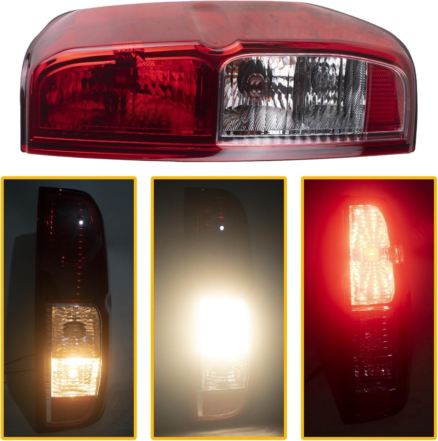 Right Tail Light Compatible With 2005-2021 Nissan Frontier, Suzuki Equator Rear