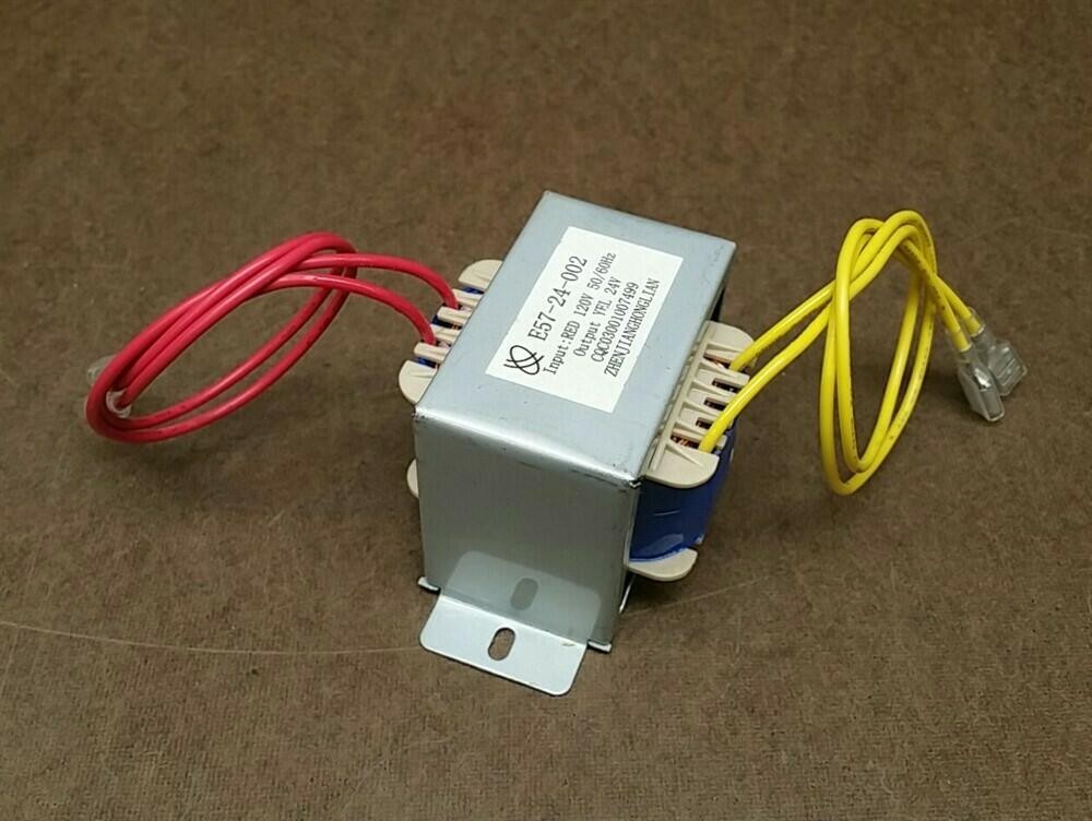 120VAC Input to 24VAC Output Transformer (120V to 24V AC) Zhenjiang E57-24-002