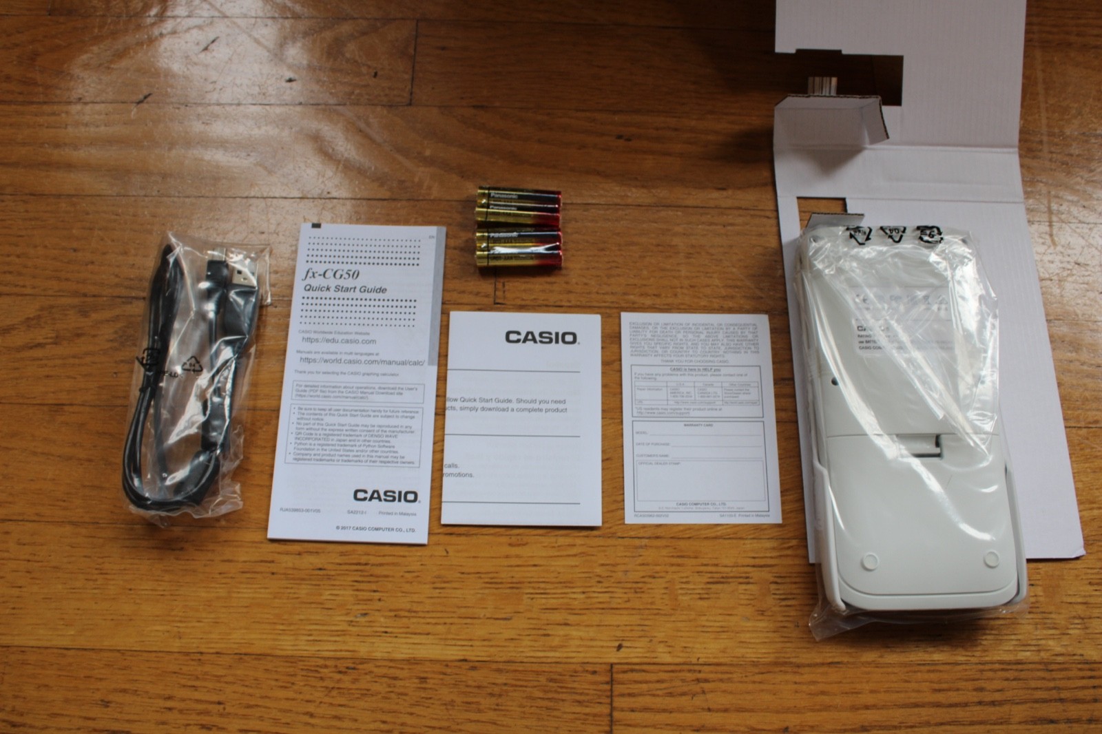 CASIO FX-CG50 Graphing Calculator New Open Box