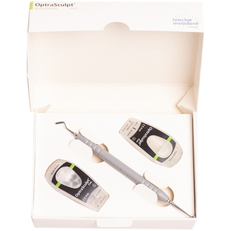 Dental Foam Pads Kit Veneer Composite Resin Filling Spatula Handle Optrasculpt