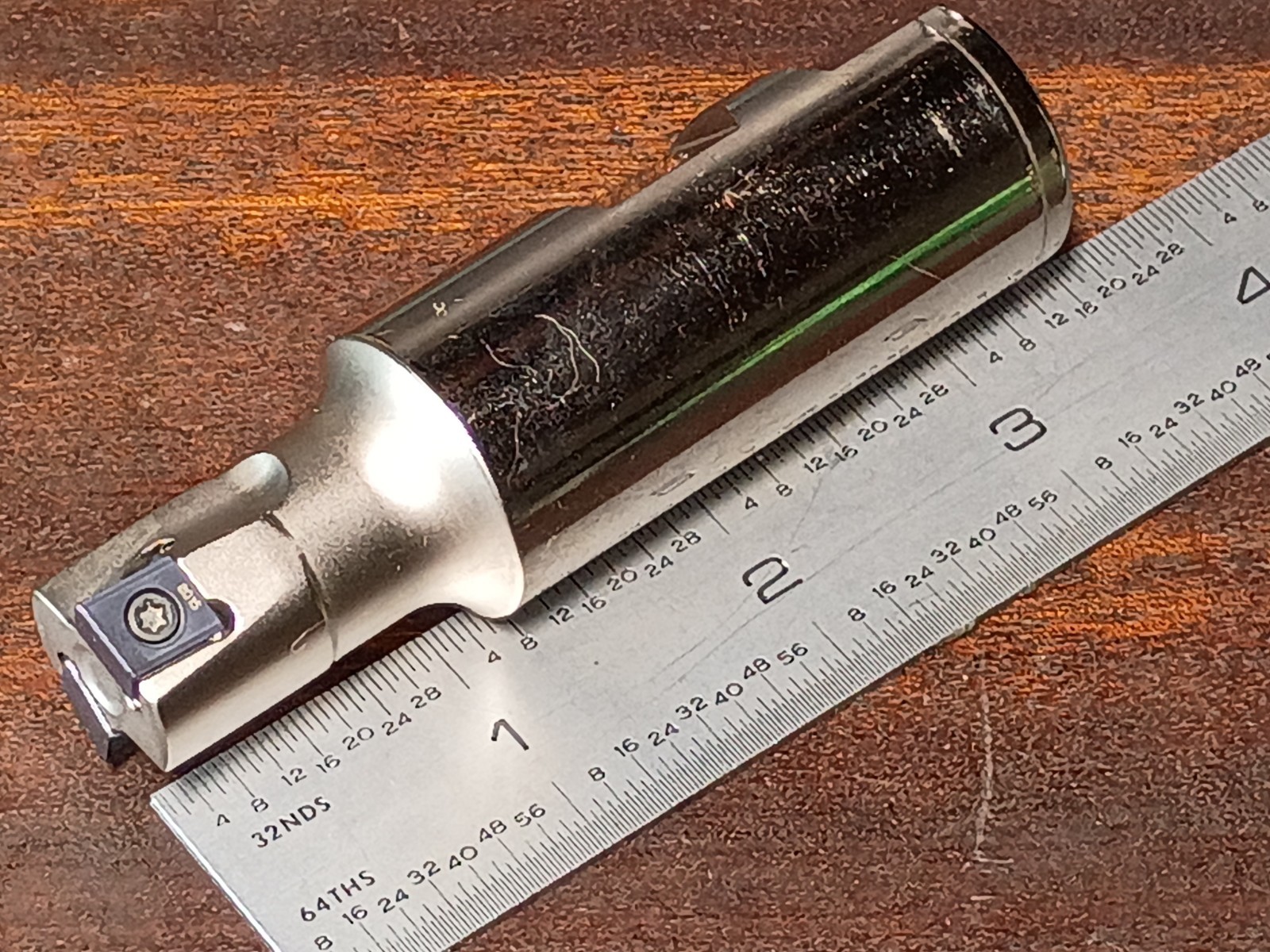 Ingersoll 3/4″ Indexable End Mill 90° 1″ SHK New DGM212R100 IN2015 Inserts