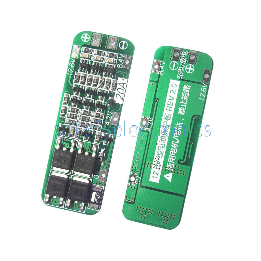 3S 20A 12.6V Cell Li-ion Lithium Battery 18650 Charger PCB BMS Protection Board