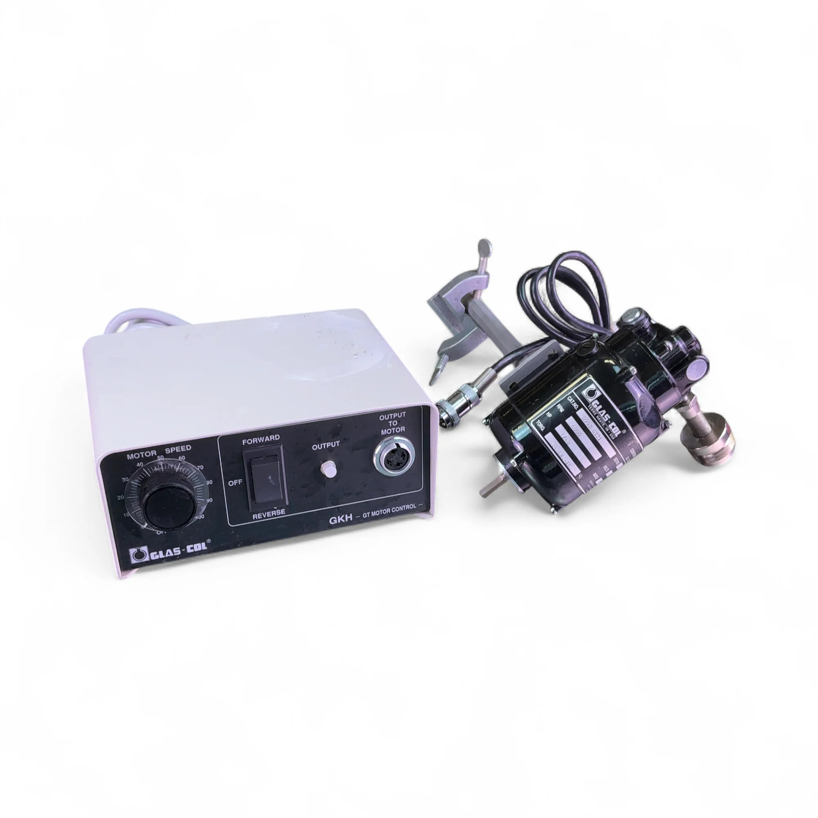 GLAS-COL GKH GT Motor Control w Continuous Duty DC Motor 099D GT21 (BO!)