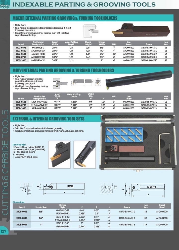 MRMN-600-M GRADE BPS253-CVD GROOVING INSERT (6024-3035)