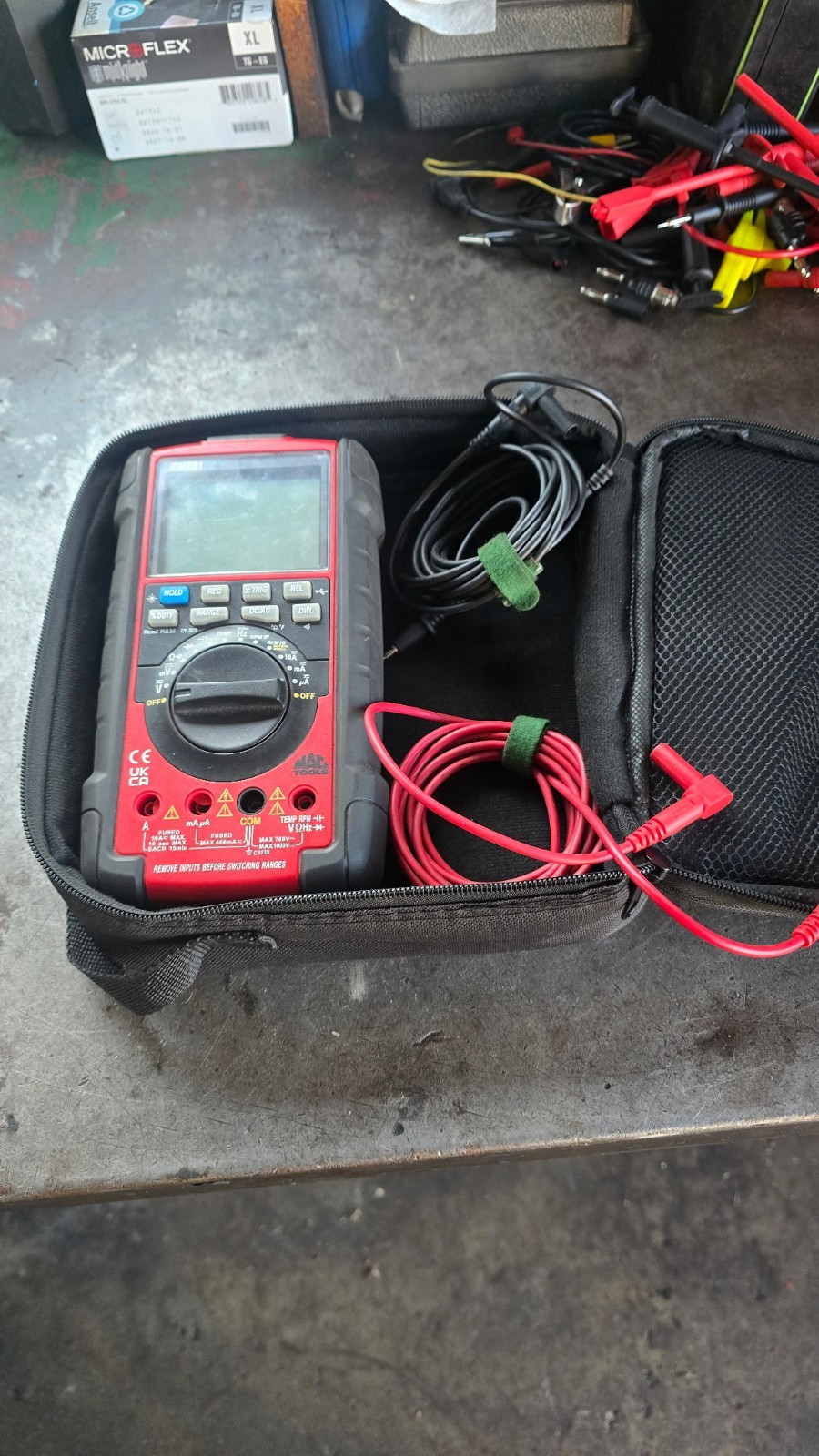 MAC Tools Multimeter w/ Case & Leads