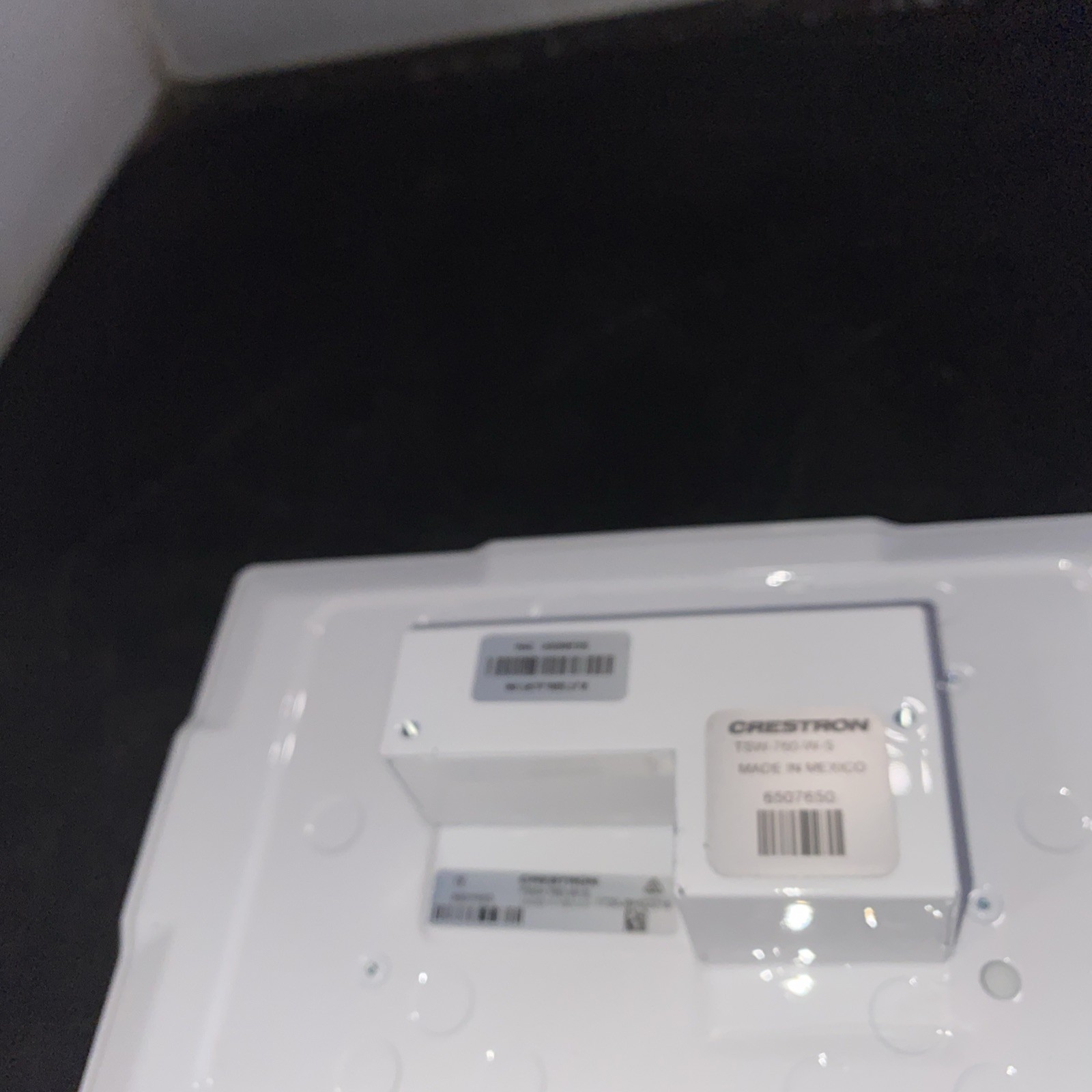 Creston TSW-760 Touch Screen LED Panel TSW-760-W-S