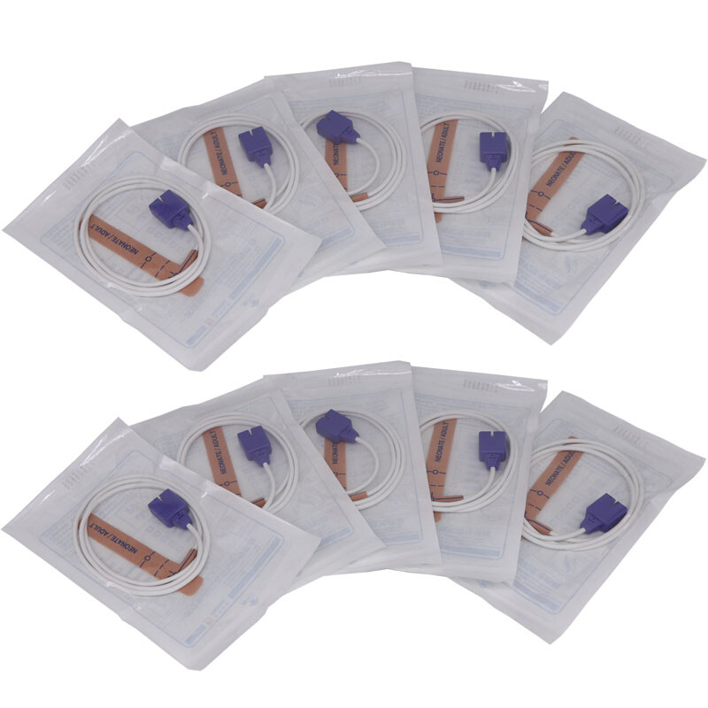 50Pc Suitable to Nellcor MAX-A Disposable Oximax Adult/Neonate SpO2 Sensor Probe