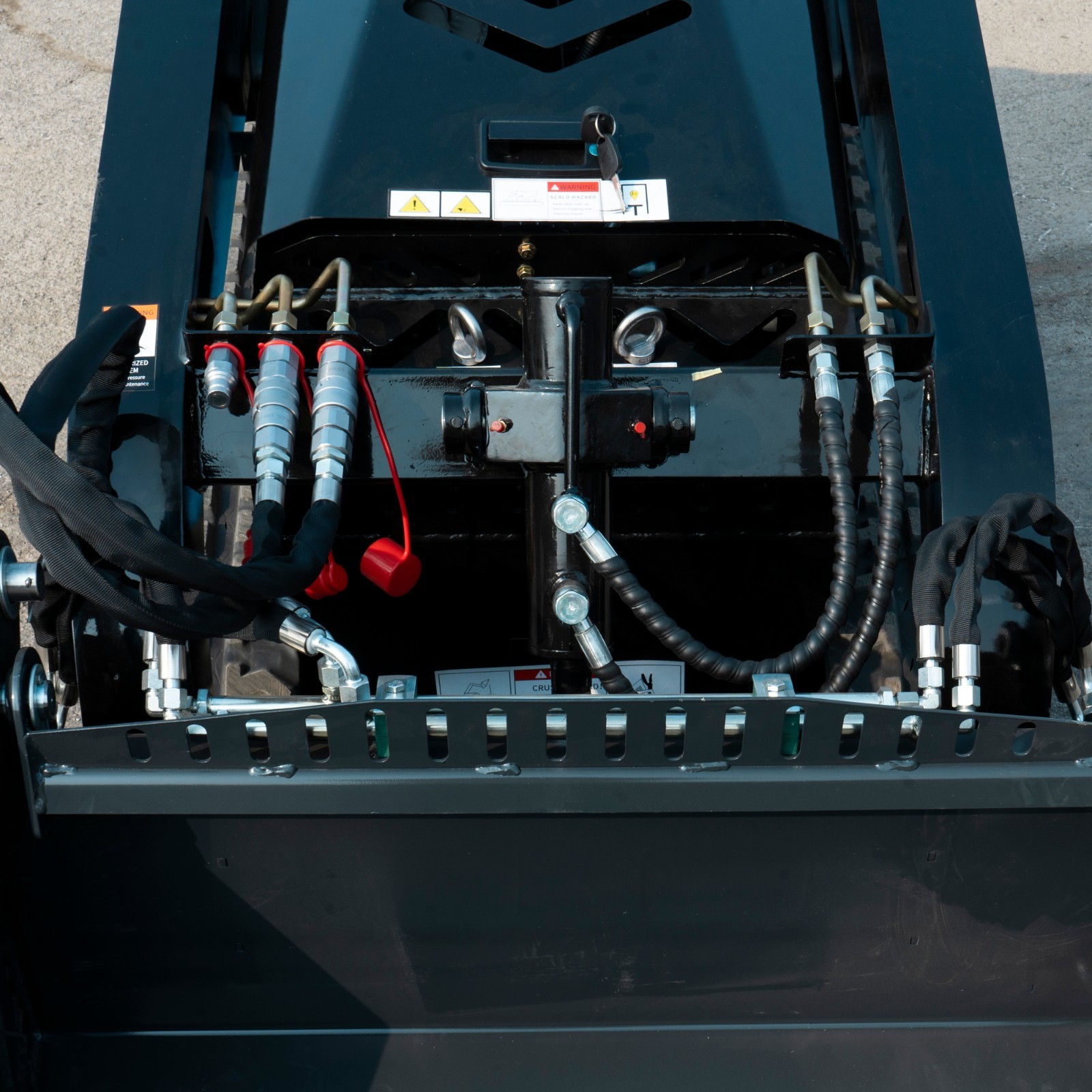 4-In-1 Bucket Combo Mini Skid Steer attachment for TYPHON STOMP X1300 &STOMP 509