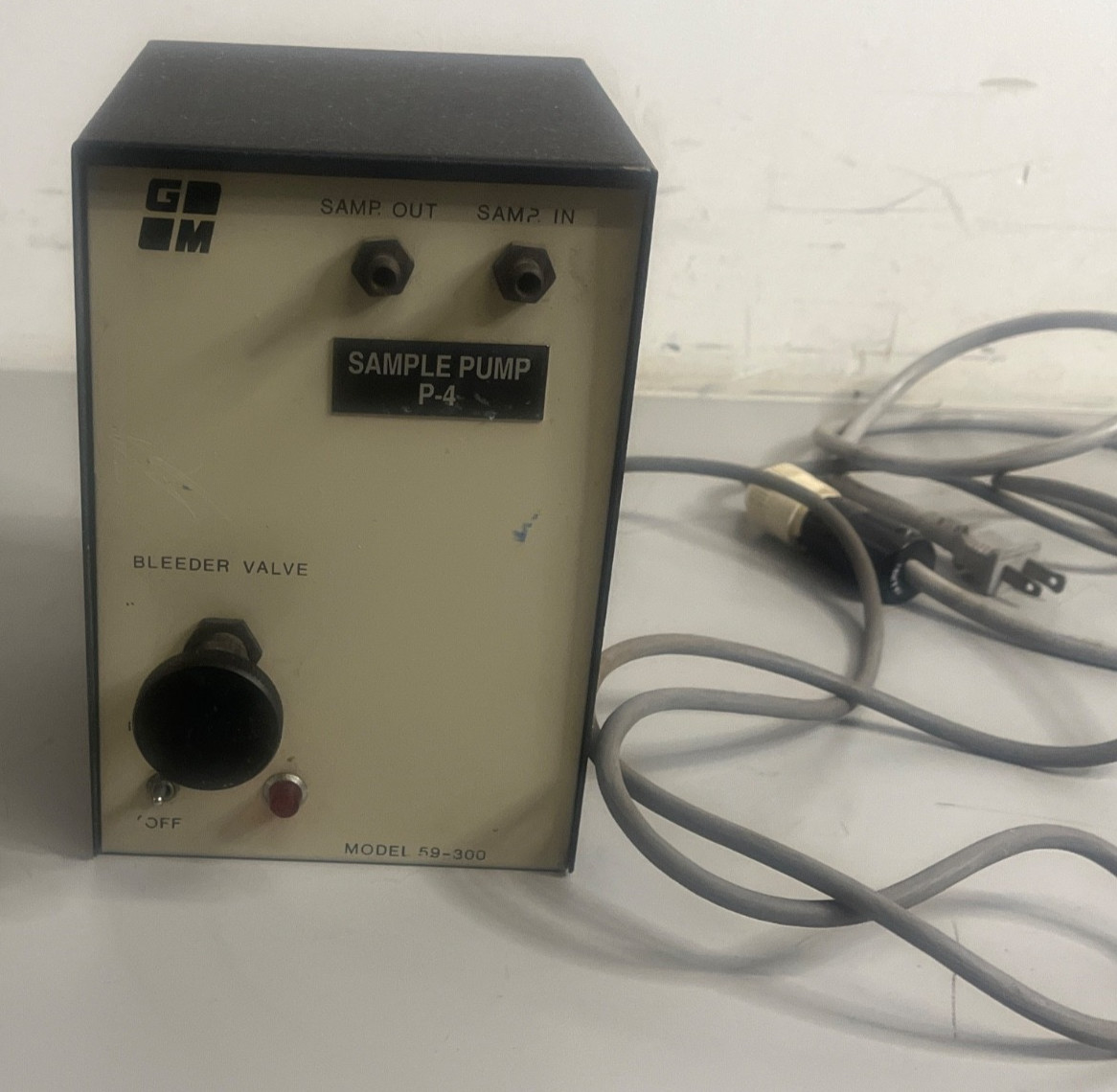 GOW-MAC Instrument Co. P-4 Sample Pump Model 59-300 | 115V 60Hz 100W | Lab GC