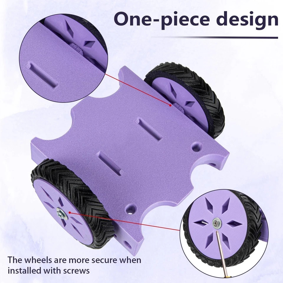 Adjustable Small Pet Wheelchair for Guinea Pig Rabbit Hamster 0.8 lb