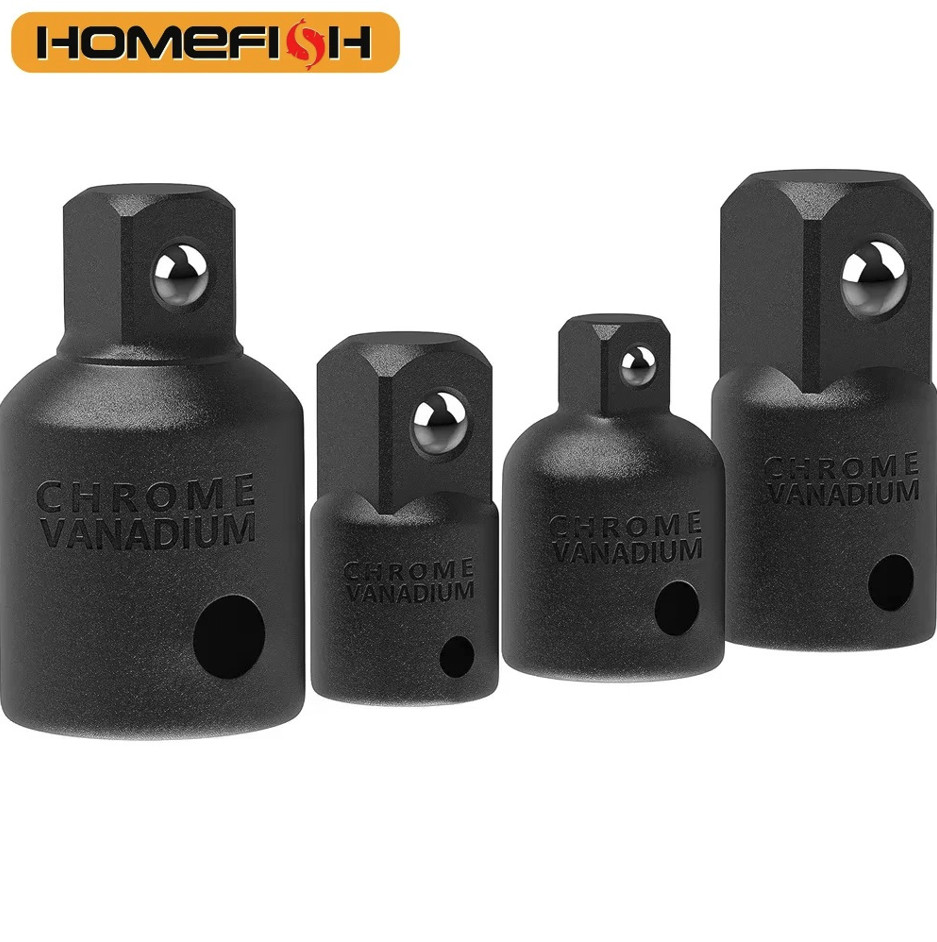 4pcs Impact Socket Adapter Reducer Set 1/2 3/8 1/4 Drive Tools – NEW