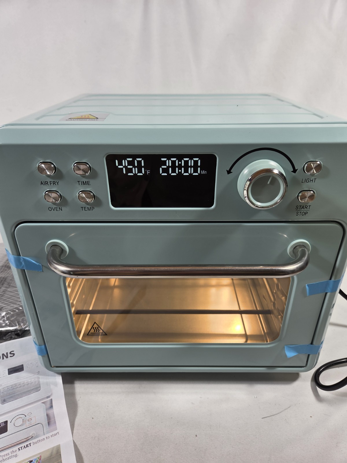 Sublimation Oven Machine 16L 110V 1400W Morandi Blue Digital Display, PLS READ