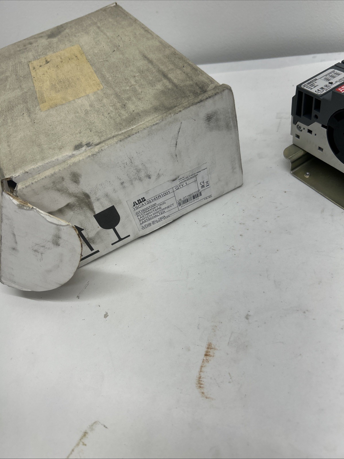 ABB OT160GT03 Switch Disconnector. Ot160g Allen Bradley Safety Disconnect
