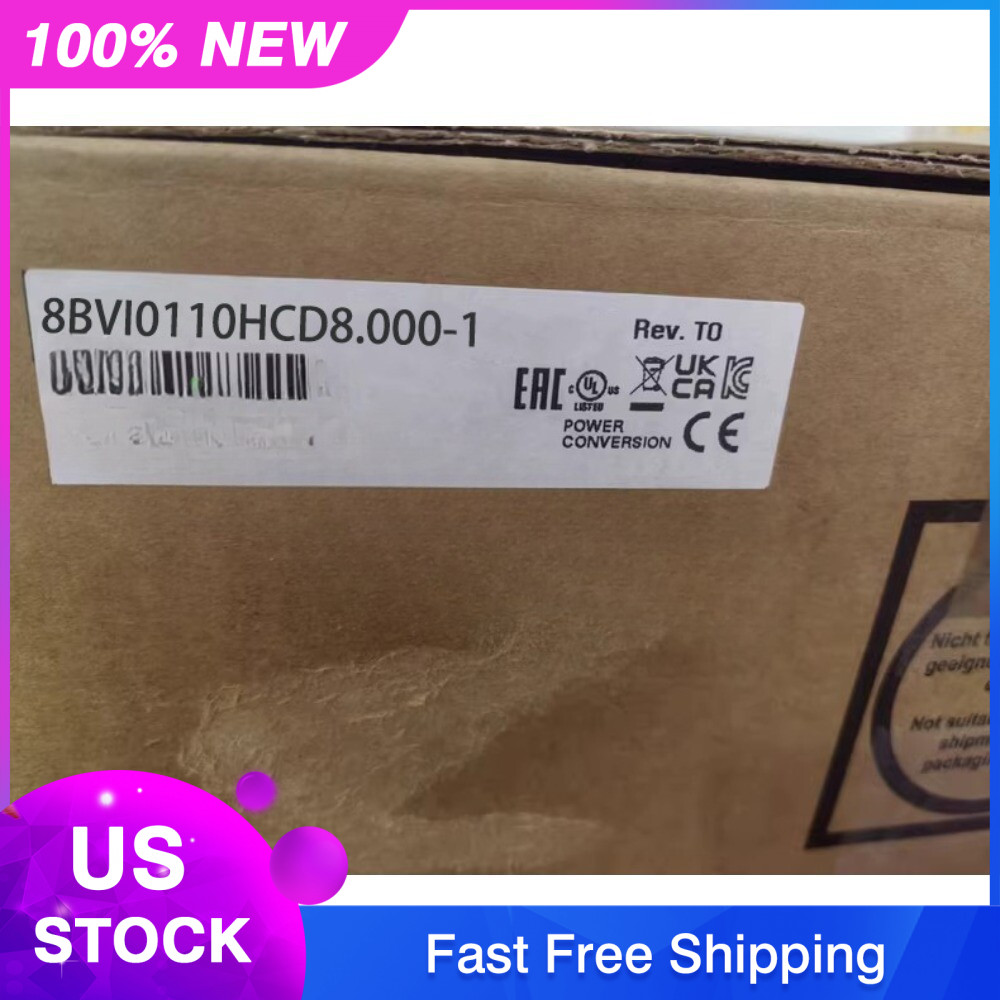 Brand New Sealed 8BVI0110HCD8.000-1 Servo Drive New In Box Expedited Shipping