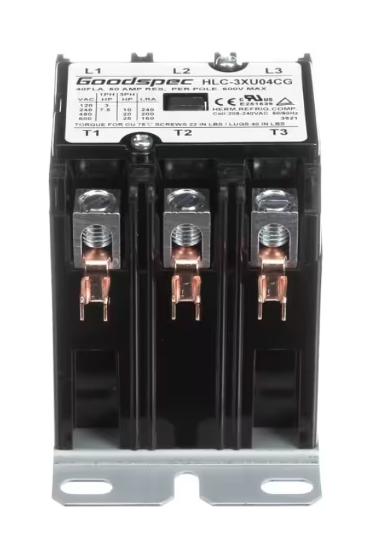 Patriot Cooking HLC-3XU04CG, Contactor, 50A, 40 FLA