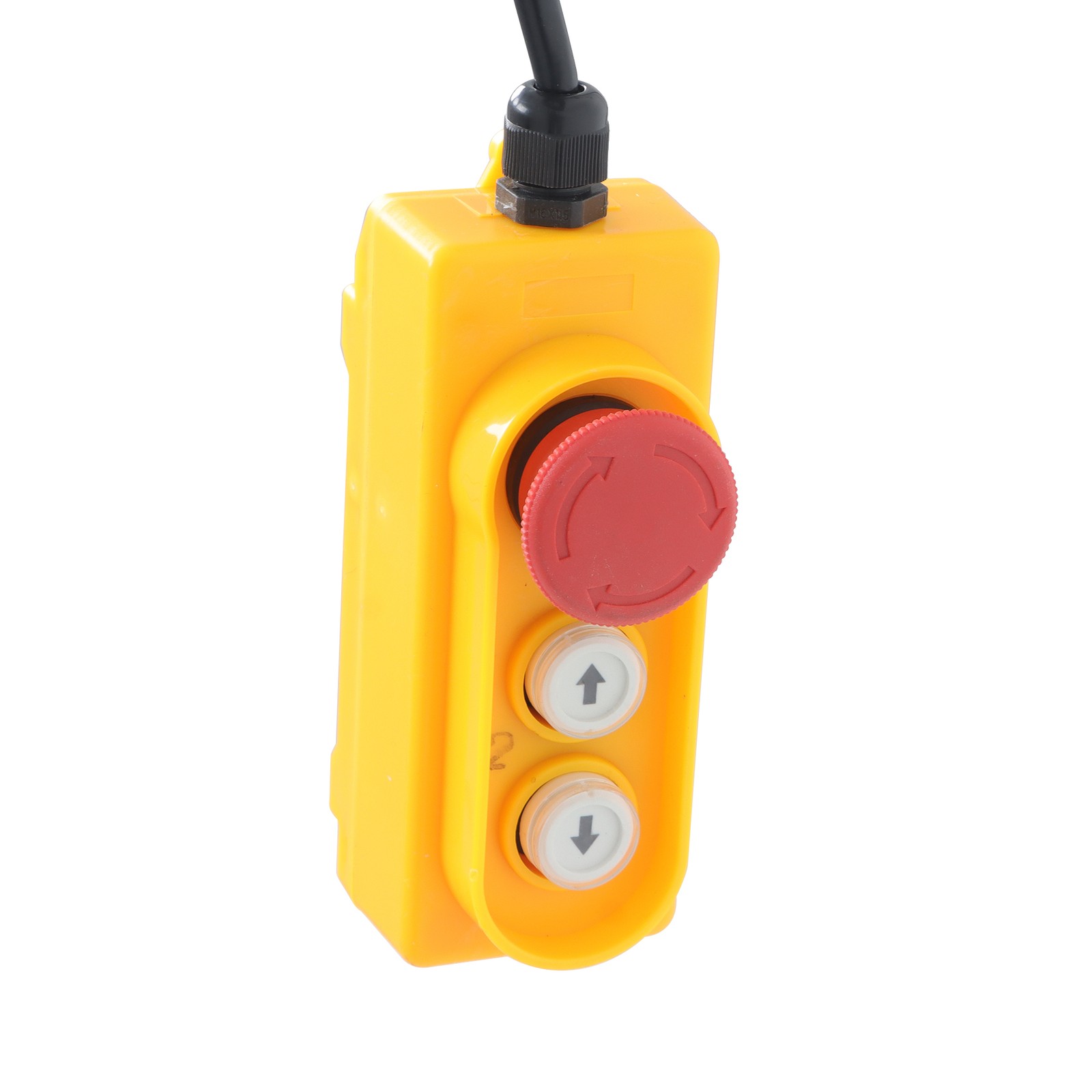 1320lbs Electric Lifting Winch 110V w/14ft Wired Remote Garage Crane Hoist
