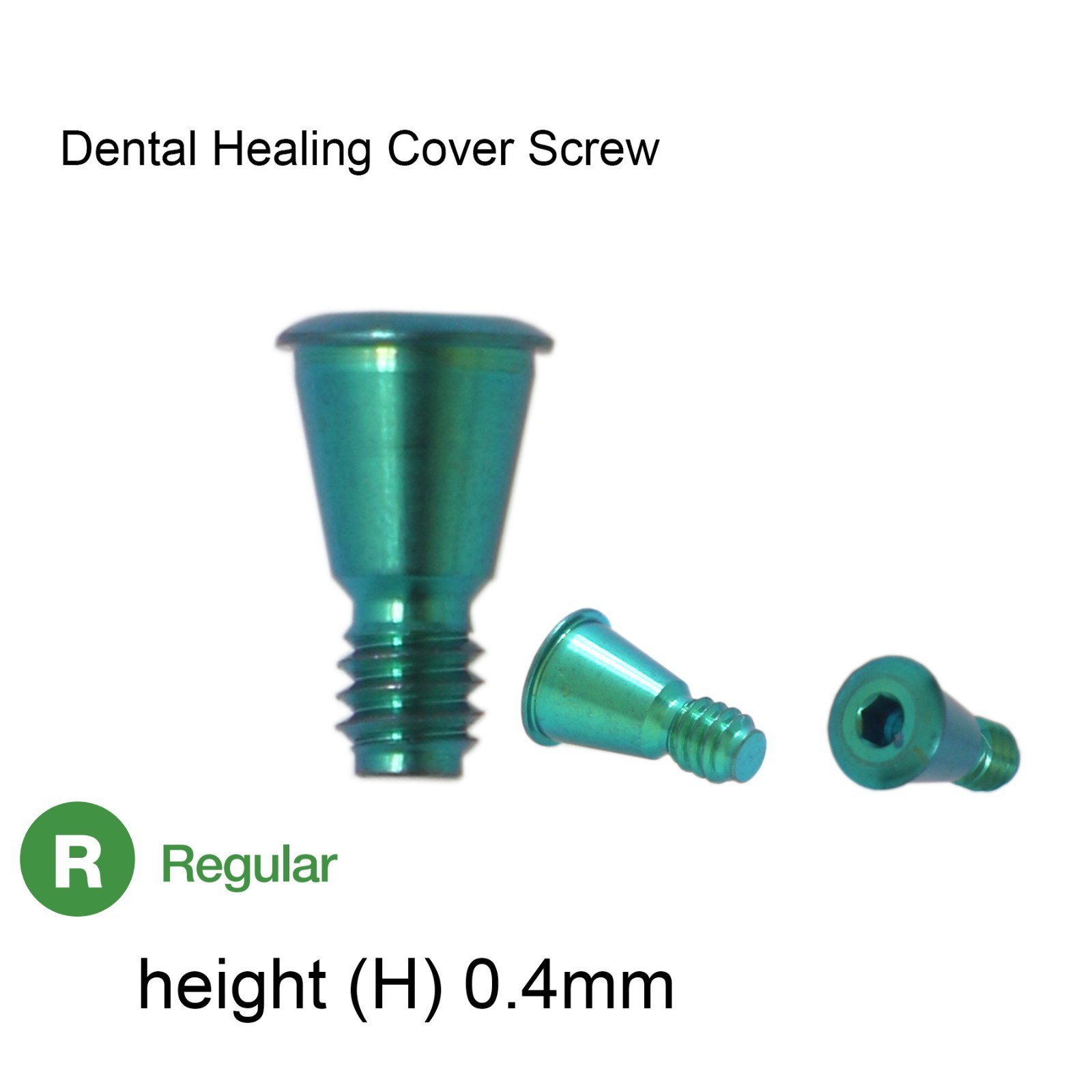 US Dental Locator/Healing Abutment Male Cap Insert for DIO UF II Regular Implant