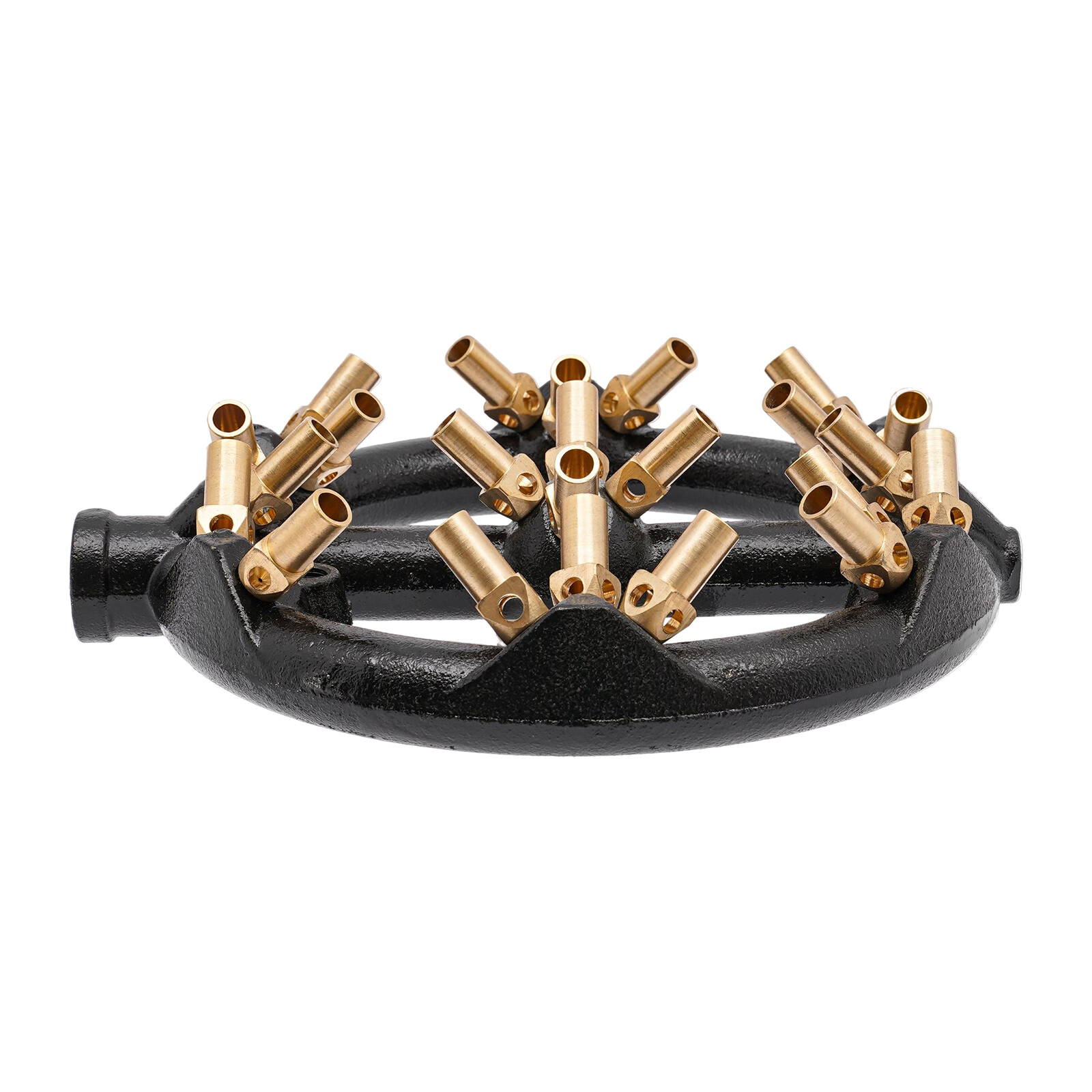 Jet Burner with 23 Heads Tips of Natural Gas Intake Chinese Wok Range Pot 65mm