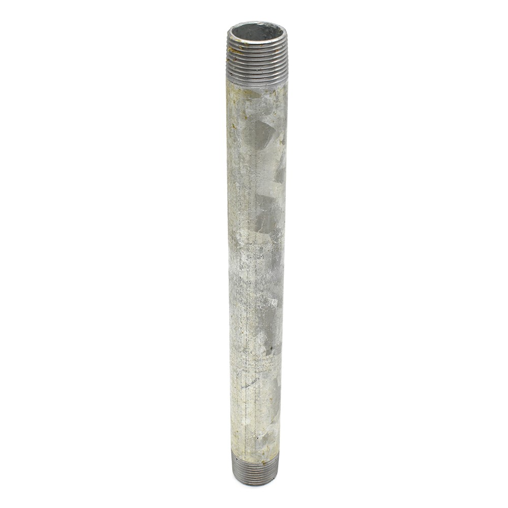 Primex 83200 1-1/2 Inch x 8 Inch Galvanized Steel Nipple