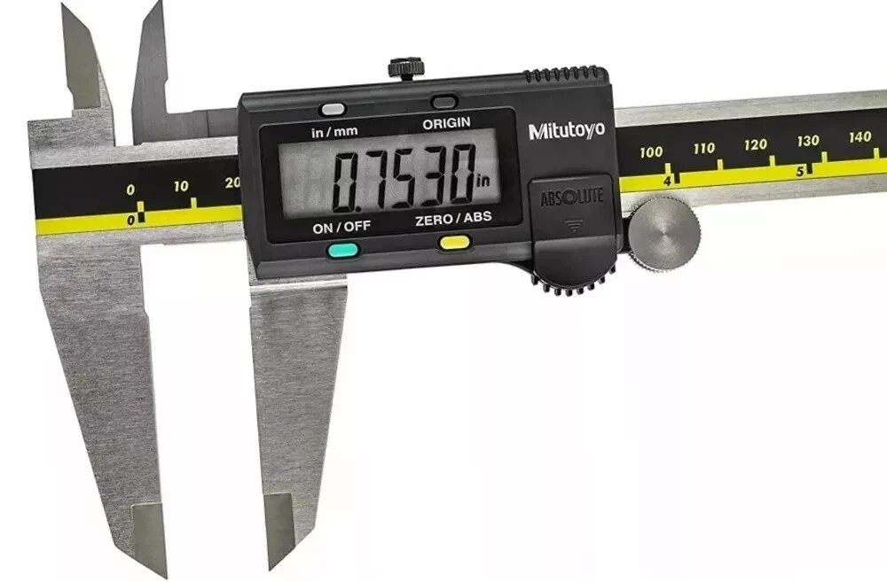 Mitutoyo 500-197-30 Digital Caliper 8″ 200mm ABSOLUTE Digimatic LCD