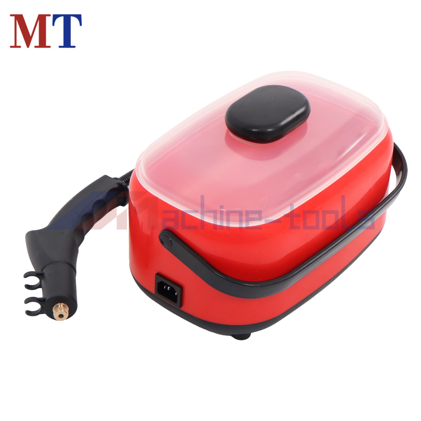 Adjustable Steam Cleaner 2500W Portable for Concrete Stains&Graffiti CleaningRed